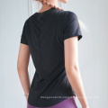 Woman Run Tee Essentials T Shirts Crewneck Tee Stretch Sports Top Moisture Wicking Perfomance T Shirt